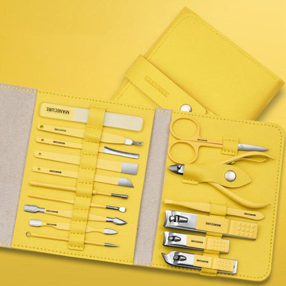 完全なマニキュアとペディキュアキット 