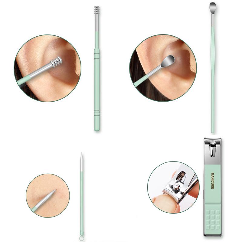 完全なマニキュアとペディキュアキット 