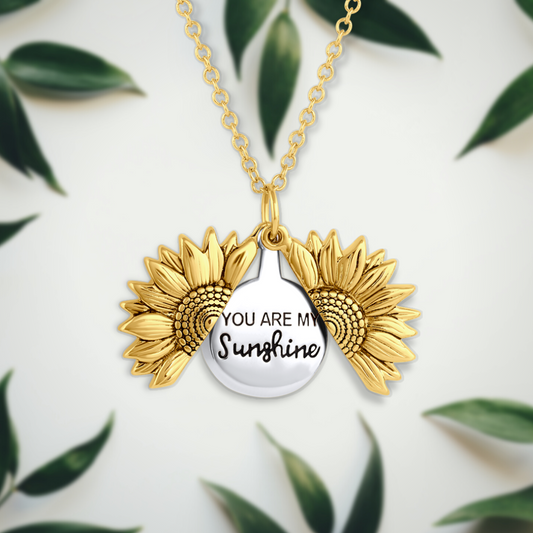 Zonnebloem Ketting "You Are My Sunshine" – Pure Emotie 