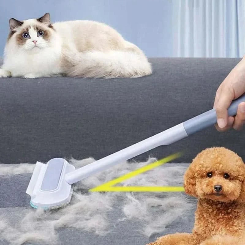 3-v-1 anti-vlasy a víceúčelový kartáč 