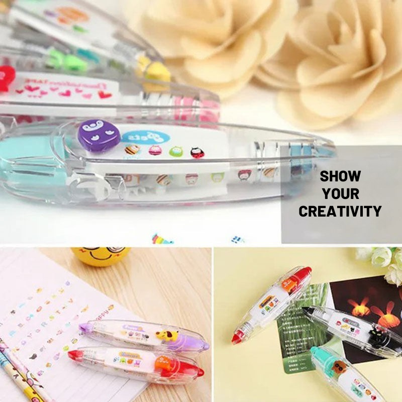 Dekorer dine notesbøger med søde og unikke mønstre 